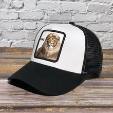 Новинка, бейсболки Goorins Brothers, Король Лев, вышивка с животными, для мужчин и женщин, Универсальная регулируемая бейсболка высокого качества