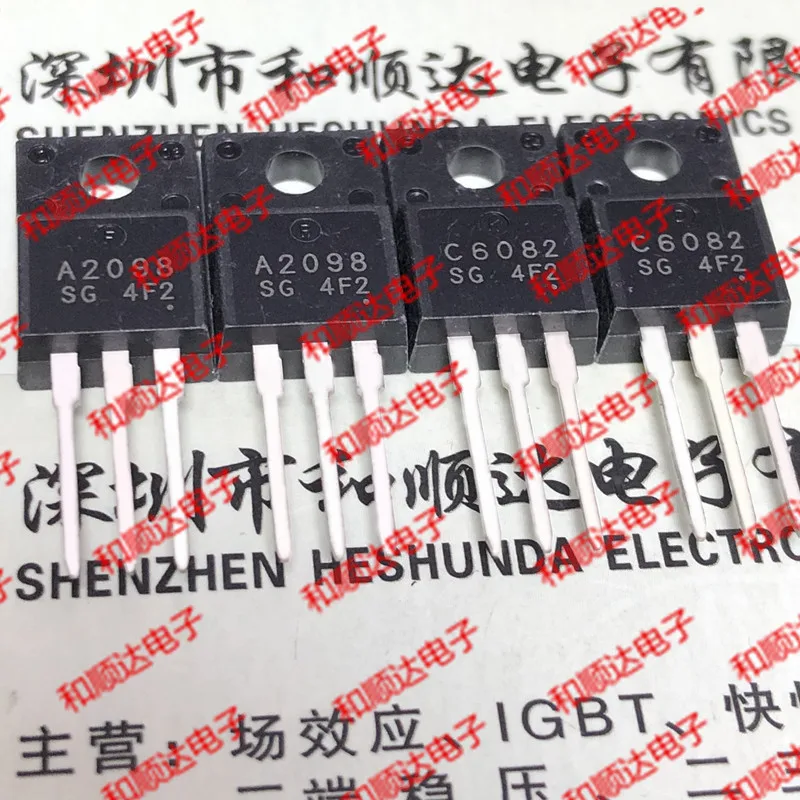 10 шт./лот 2SA2098 A2098 2SC6082 C6082 сопряжения трубка TO-220F