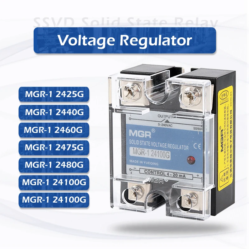 Ssvd Mgr With Cover Esistance Voltage Regulator 0240v Ac/0380v Ac