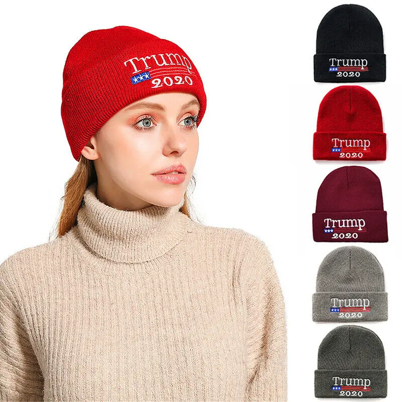 trump knit cap