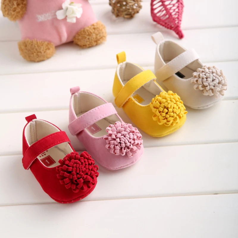 Casual shoes 0-18 Months Newborn Baby Girl Walking Shoes Princess Shoes Little Baby Soft Bottom Anti Drop Girls Toddler