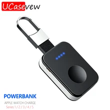 Qi Wireless Charger Magnetic Charging for Apple iWatch 5 4 3 2 Portable Mini PowerBank Watch Wireless Charging External Battery