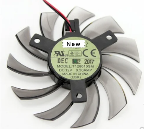 Для Emacro для сервера Everflow T128010SM вентилятор ЦП DC 12 В а 74x74x10 мм 3-проводной |