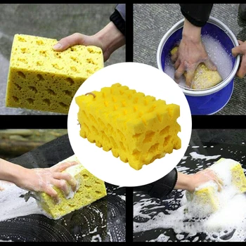 

Car Accessries Extra Large Car-Washing Sponge Coral Sponge Auto Washing Block Honeycomb Car Cleaning Tools Wash Detailing Cloth