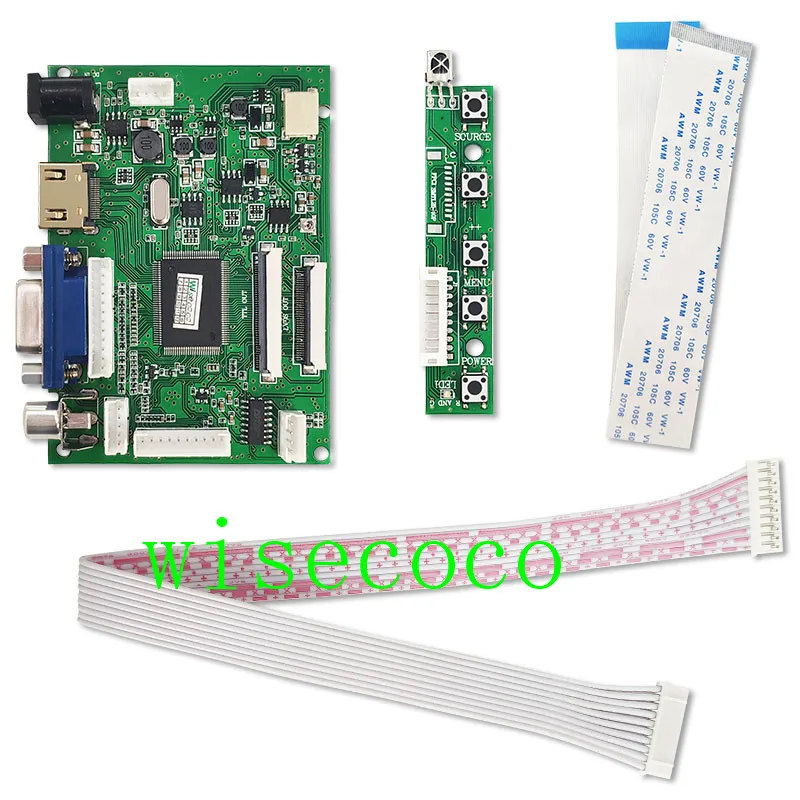 Для raspberry pi EE101IA-01D 10,1 дюймов 1280*800 ЖК-экран 1000 нит Дисплей HDMI VGA привод плата контроллера - Цвет: drive board