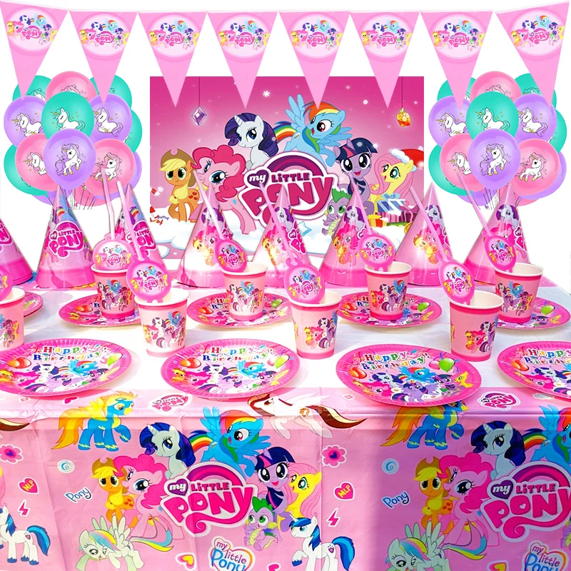 Детские розовые аксессуары в виде пони для детей | Дом и сад