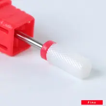 Шлифовальная головка для ногтей, керамическое сверло для дизайна ногтей, пилочка для ногтей, Маникюрный Инструмент для полировки ногтей, сверло для очистки кутикулы