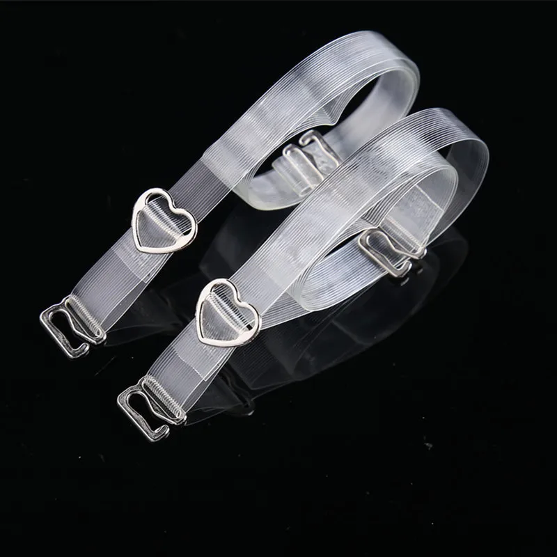 3 Pairs/Set Clear Bra Straps Transparent Invisible Detachable Adjustable  Silicone Women's Elastic Back Belt for Backless Dress - AliExpress