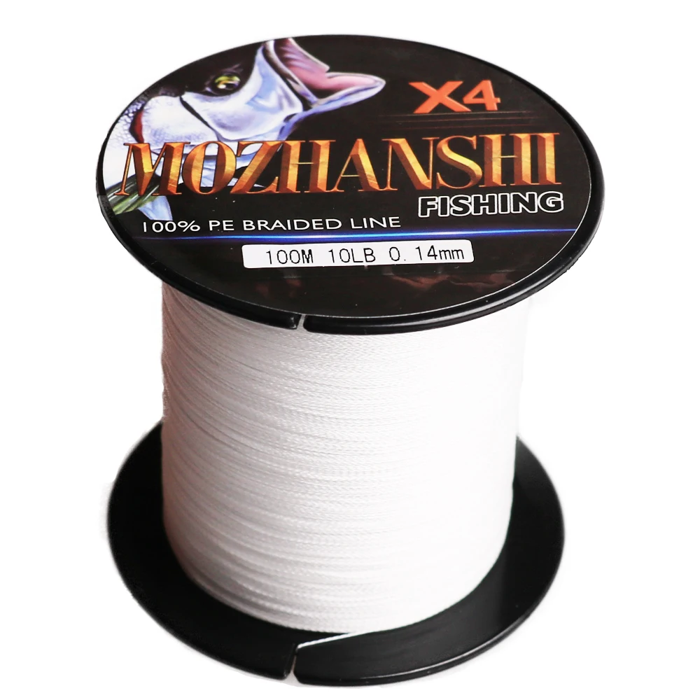 

DORISEA new MOZHANSHI 4 Strands 100M PE Multifilament Braided Fishing Line Wire 6-100LB