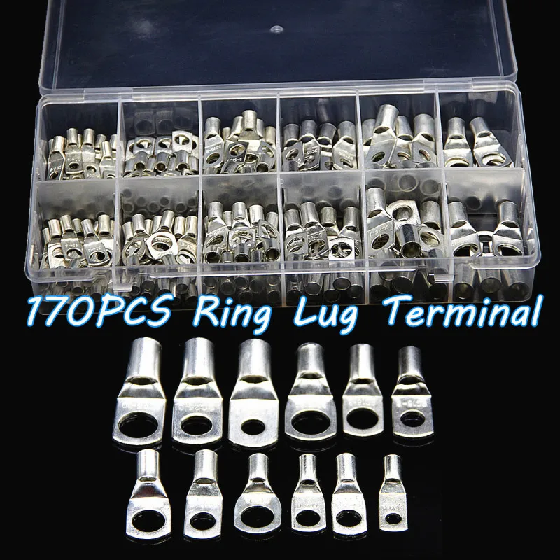 

Cross-border e-commerce for 170pcs SC4-25 series copper terminal Terminal Terminals Connectors