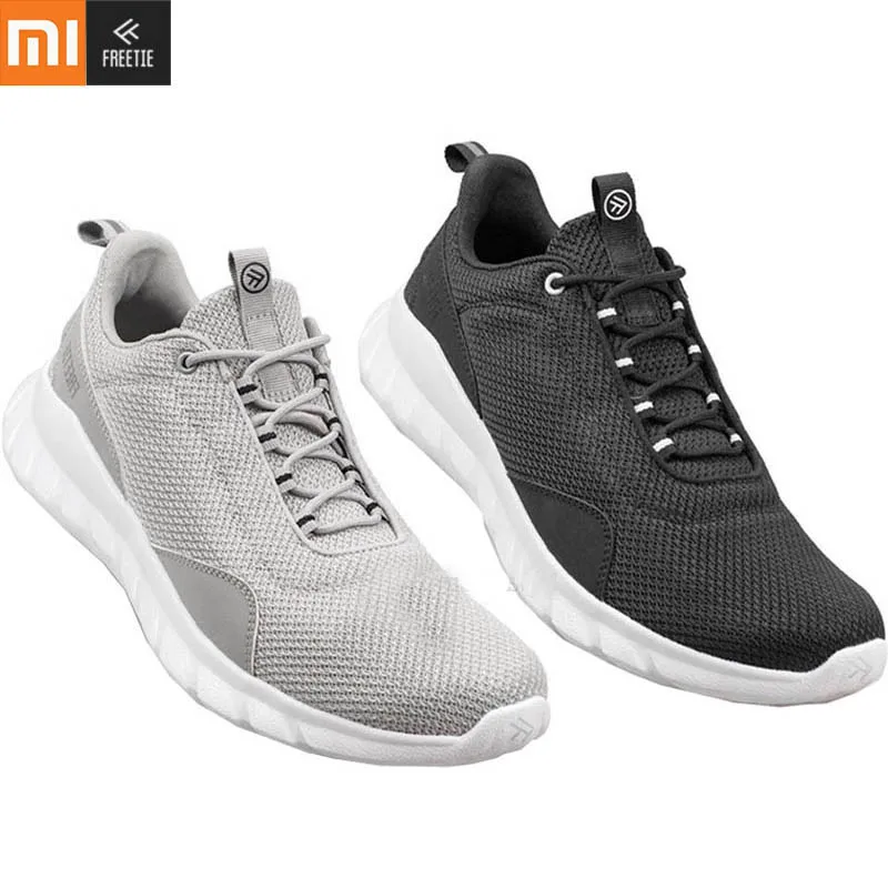

Xiaomi FREETIE Sports Shoes Lightweight Ventilate Elastic Knitting Shoes Breathable Refreshing City Running Sneaker For Man H20