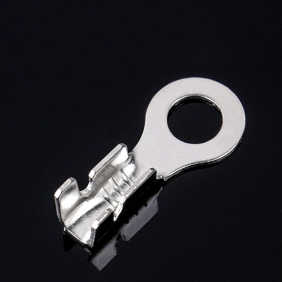

50 pcs/lot O-Type 3.2/4.2/5.2/6.2 Splice Cold Pressed Car Speaker Male Terminal Tin Plating Cosse Electric Sertir