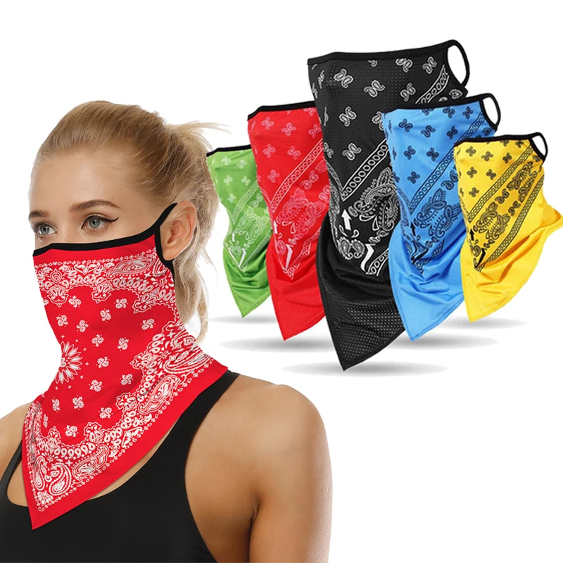 

Neck Gaiter Balaclava Bandanas Face Tube Neck Headband Face Print Scarf Headwear Bandana Outdoors Multi-function Mascarillas
