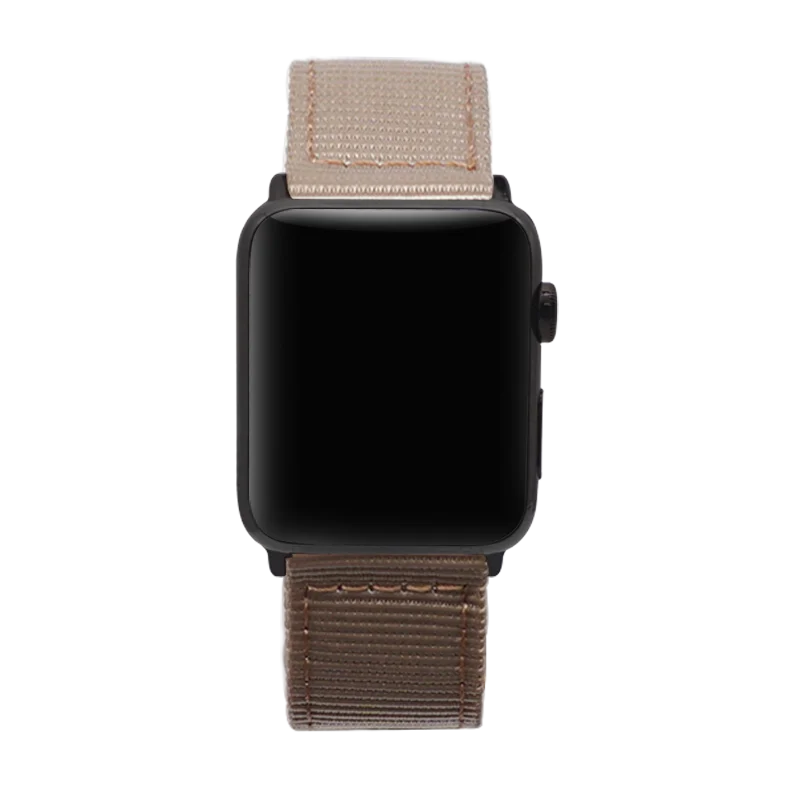 

Band For Apple Watch Series 5/4/3 38MM 42MM Nylon double layer Replacement Strap Sport Loop For iwatch series 2 1 40MM 44MM