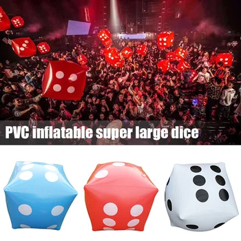 

Large Inflatable Dice Dot Diagonal Huge Toss Rolling Toy for Party Game FJ88