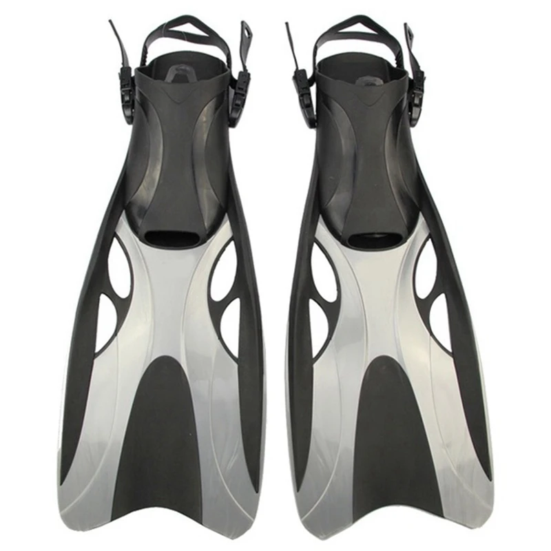 SEWS Swim Fins For Adult Adjustable Swimming Frog Shoes Silicone