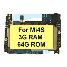 1 шт. для Xiao mi 4S mi 4S mi 4S 3G ram 64G rom Материнская плата замена материнской платы