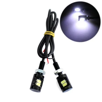 

New Arrival High Quality 2pcs 12V White LED Car License Plate Screw Bolt Lamp Light For SUV RV UTV ATV