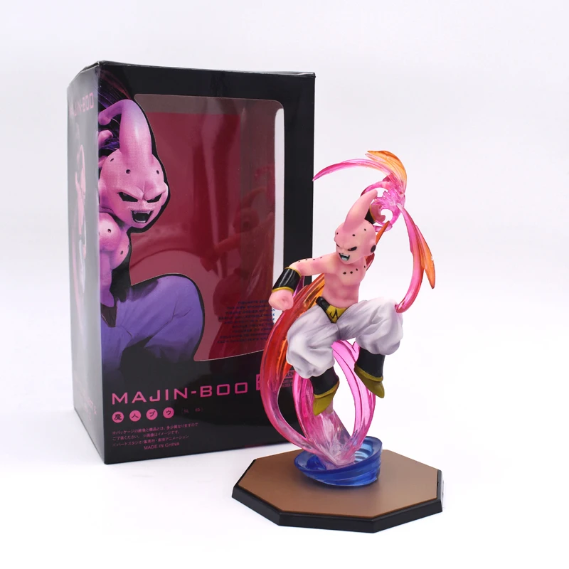 Real Boxed Z Buu игрушка "Dragon Ball" статуэтки коллекционные модели DX DXF жира тонкий Аниме Драконий жемчуг зет Majin Boo куклы фигурку - Цвет: Real Boxed