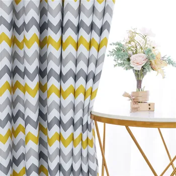 Geometric Printed Curtains