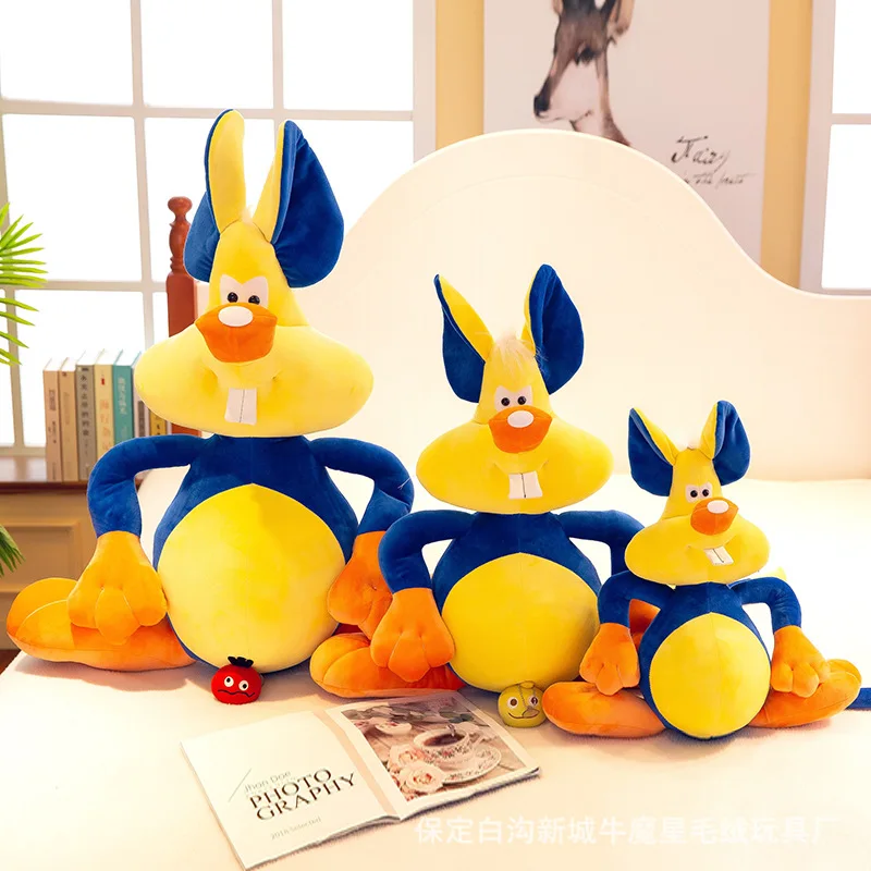 

2019 New Style Plush Toys Cartoon Buck Teeth Adorkable lucky shu Doll Manufacturers Direct Selling Women's Children Doll on Beha