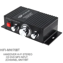 60W Bluetooth 2.0 Channel Hi-Fi Stereo Wireless Audio Power Amplifier with Sound Regulation Adjustment for TV MP3 PC DVD Speaker 60W Bluetooth 2.0 Channel Hi-Fi Stereo Wireless Audio Power Amplifier with Sound Regulation Adjustment for TV MP3 PC DVD Speaker