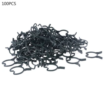 

100Pcs Plant Garden Clips Vegetable Plant Vine Support Clips for Holding Plant Stems Drop Shipping
