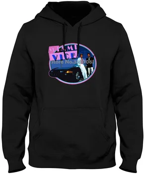 

New Miami Vice 80's Retro Tv Series Don Johnson Men's Black Size S 3xl Brand Clothing Funny Hoodies & Sweatshirts