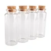 5pcs 40ml 30*80mm Message Bottles Glass bottle with Cork Lids Potion bottles Glass Jars Glass vessels Spice Jars for Art Craft 4