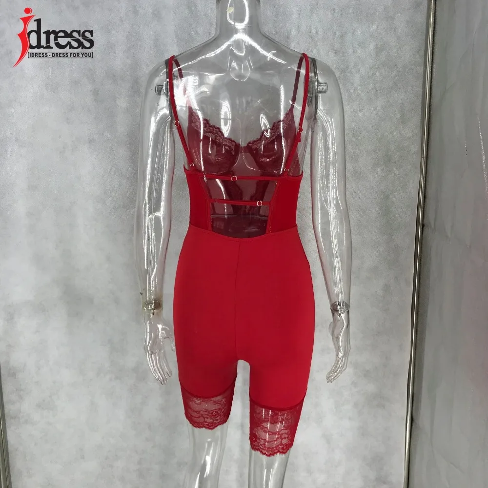 IDress Sexy Women See Through Floral Lace Sleepwear Babydoll Erotic Cosplay Costume Porno Body Mujer Mesh Sheer Lace Playsuit (32)