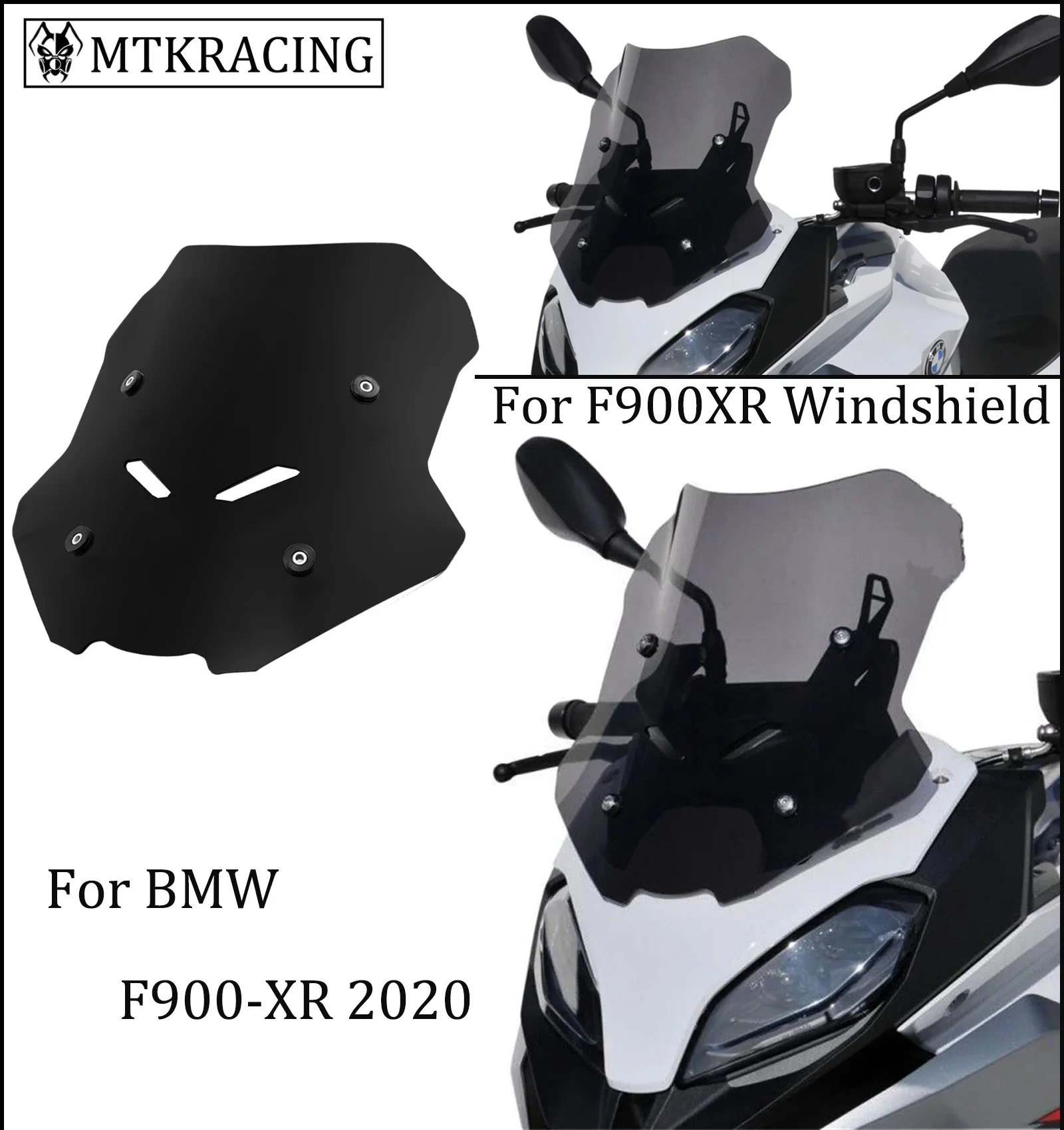 MTKRACING For BMW F900XR F900 XR F900-XR F 900XR motorcycle front screen windshield fairing windshield 2020
