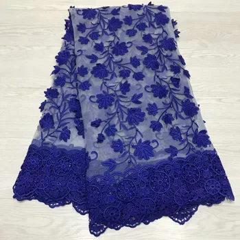 

2019 Beads Latest French Nigerian Lace Fabric High Quality Stones Tulle African Laces Fabric Wedding African French Tulle Lace