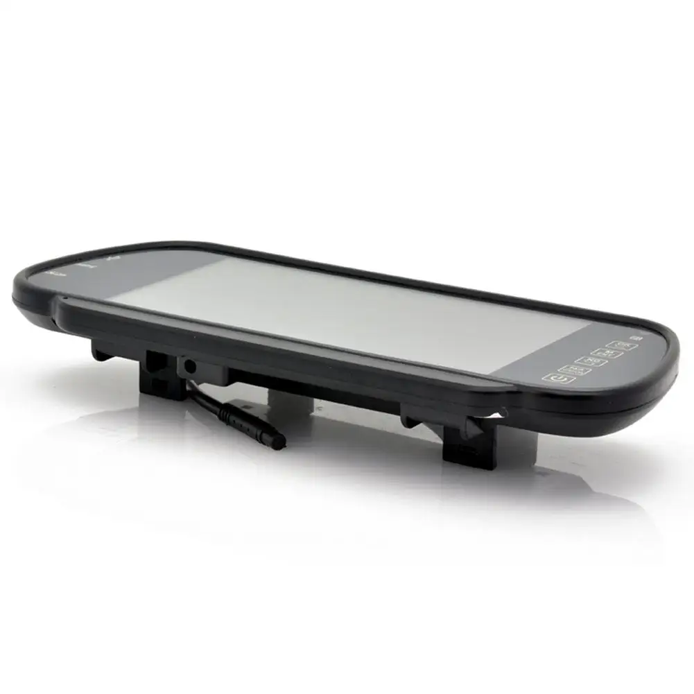 HiMISS Rear View Mirror Monitor and Multimedia MP4 Player - 7 Inch Handsfree Bluetooth | Автомобили и мотоциклы