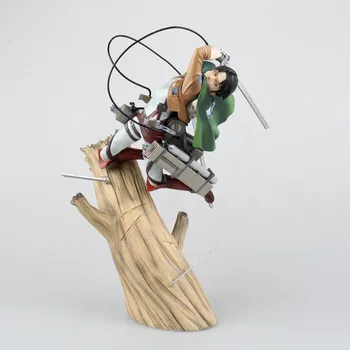 

Anime Attack on Titan Levi Figure Model Toys Actin Trunk standing posture PVC Levi Figure Decoration 25 GK Model Toys For Fans