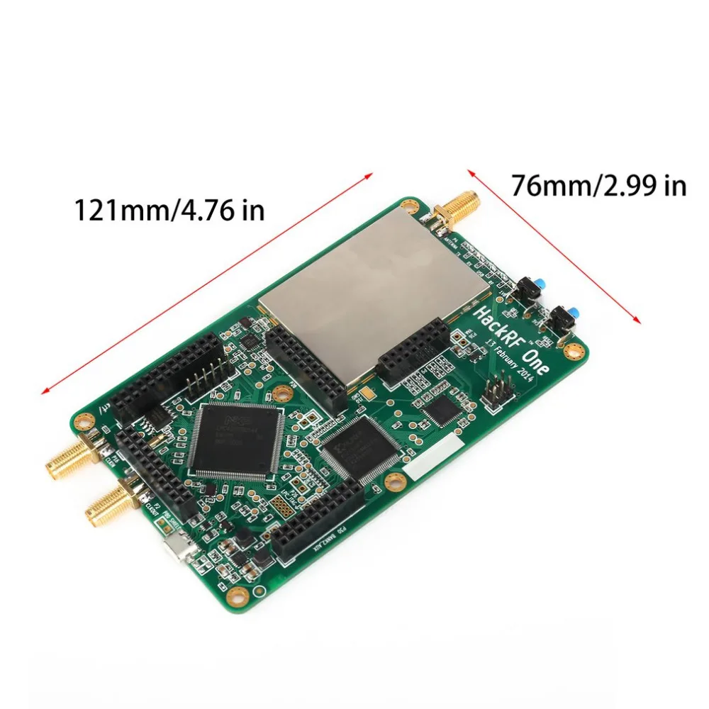 1 шт. HackRF радио платформенная макетная плата с программным обеспечением RTL SDR Demoboard Kit Dongle Receiver Ham One 1 МГц-6 ГГц радио часть