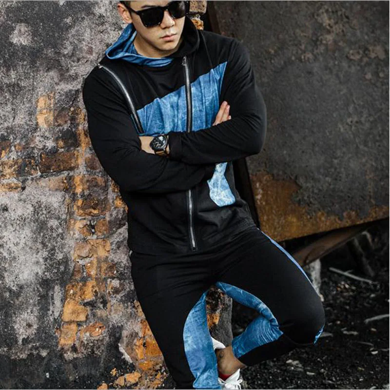 2018 мужские толстовки на молнии модная повседневная мужская хлопковая толстовка