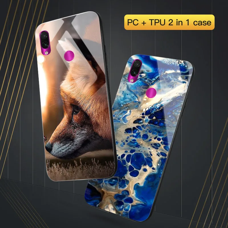 Черный ТПУ Жесткий пластиковый Чехол для Xiaomi Redmi 7A 6A 8A 8 A Note Pro 7 6 8T телефонный чехол