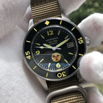 

STEELDIVE 1952U Diver Watch 300m Mechanical Watches For Men NH35 Sapphire Crystal Watches For Men Automatic Watch C3 Luminous