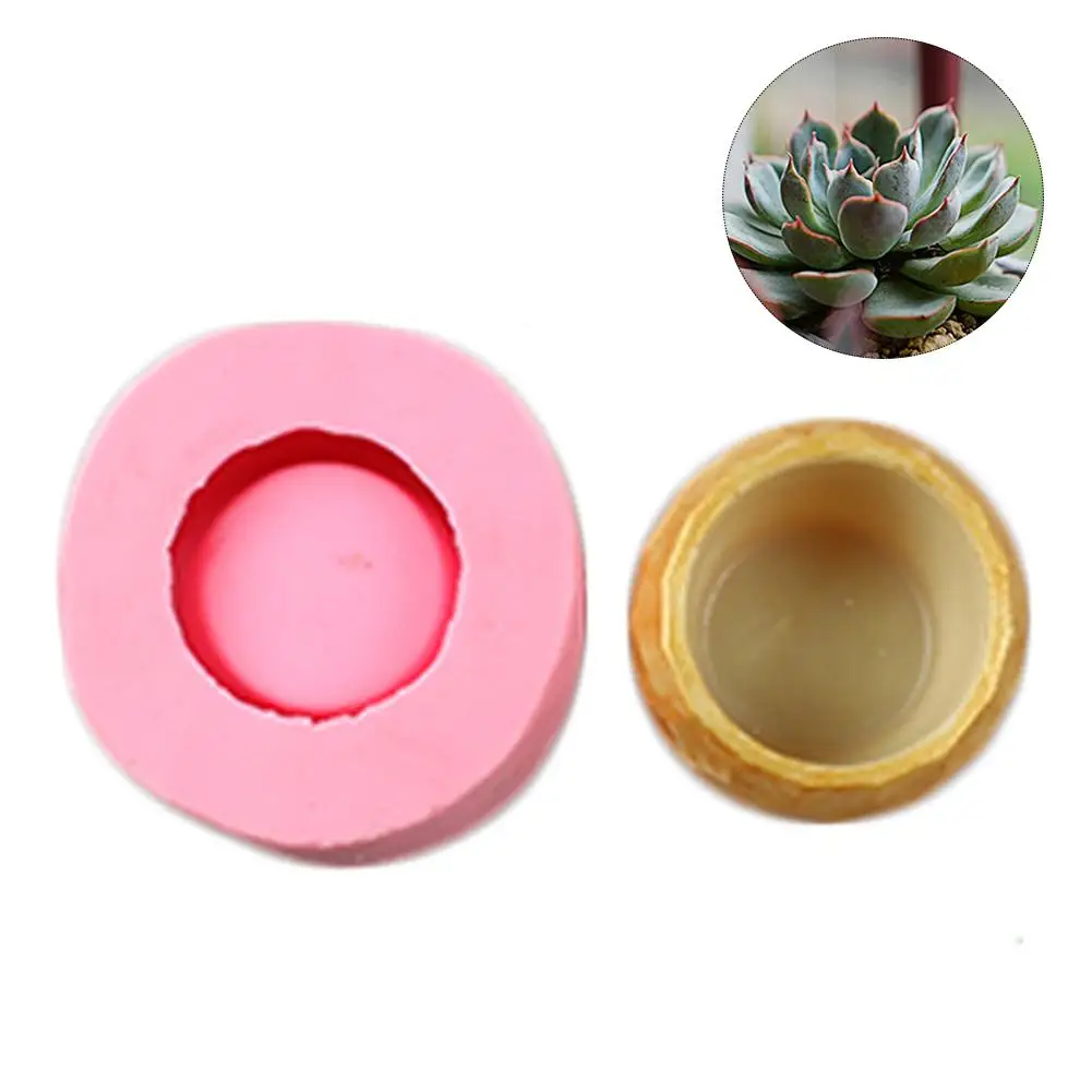

Durable DIY Cactus Flowerpot Pot Succulent Plants Planter Vase Non-toxic Silicone Mold Home Decor Easy To Use