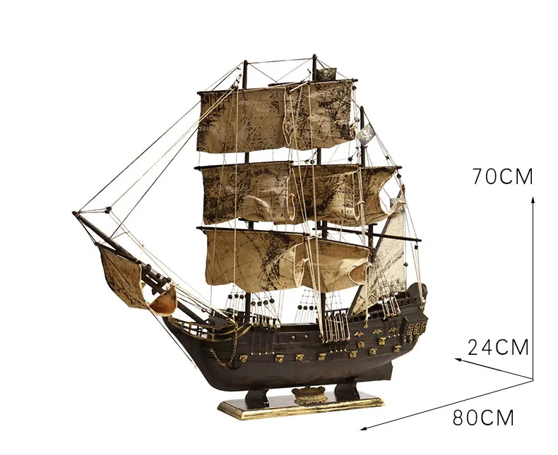 95*17*95 см Деревянная Классическая Черная жемчужина масштабная модель кораблей парусник антикварная полуфабрикатная Сборка строительные наборы украшения