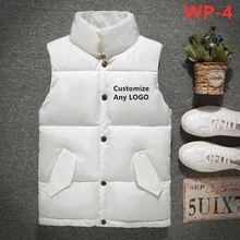 WP-4, зима, новое флисовое пальто, жилет для мужчин, индивидуальная куртка, тонкий плотный хлопок, английский стиль, классический пуховик, Популярные топы