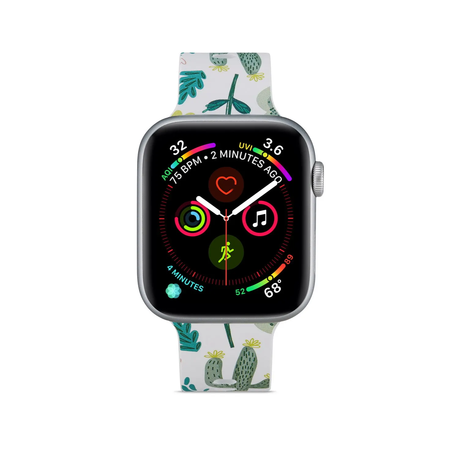 Для Apple Watch 38 мм 42 мм 40 мм 44 мм мягкий ремешок мультфильм камуфляж браслет для iwatch серии 5 4 3 2 1 Аксессуары для умных часов