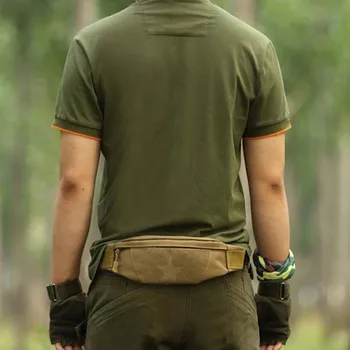 

High Quality Motorcycle Tactical Waist Bag Outdoor Camping Hiking Belt Pocket Nylon Camouflage Military Waist Pack Equipment