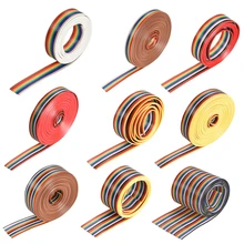 Uxcell 1 шт. IDC Радужный провод плоский ленточный кабель 1,27 мм шаг для офисного оборудования аудио и видео машин Экономия места