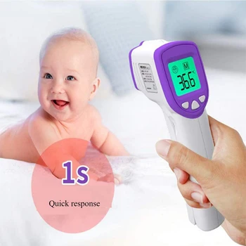 

Non-contact Body Thermometer Forehead Digital Infrared Thermometer Portable Non-contact Termometer Child/Adult Temperature New!