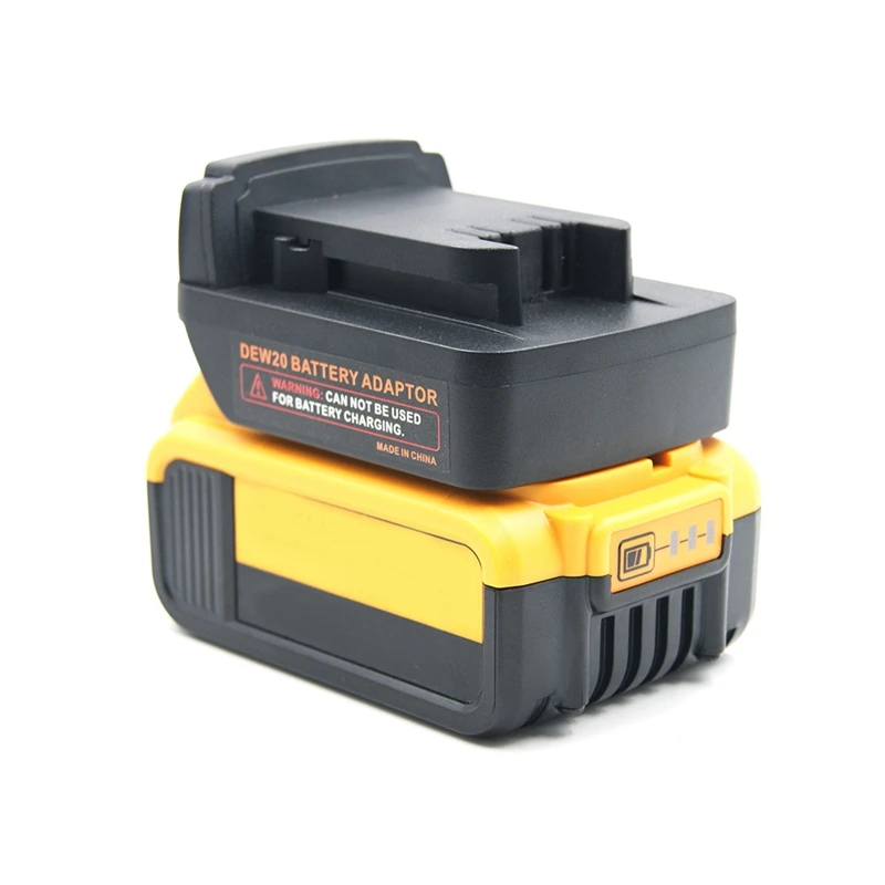 Адаптер батареи для Dewalt DCB200 DCB205 литий ионный аккумулятор Milwaukee M18 адаптер