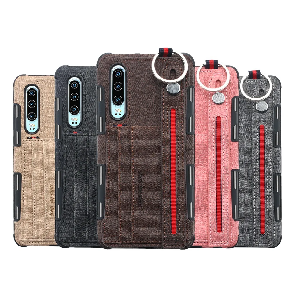Kerfyte визитница чехол для huawei P30 Pro, Y6 Y9, Y7 Y8, p20, p30 LITE, P20 Lite, P20 Pro защитная задняя крышка