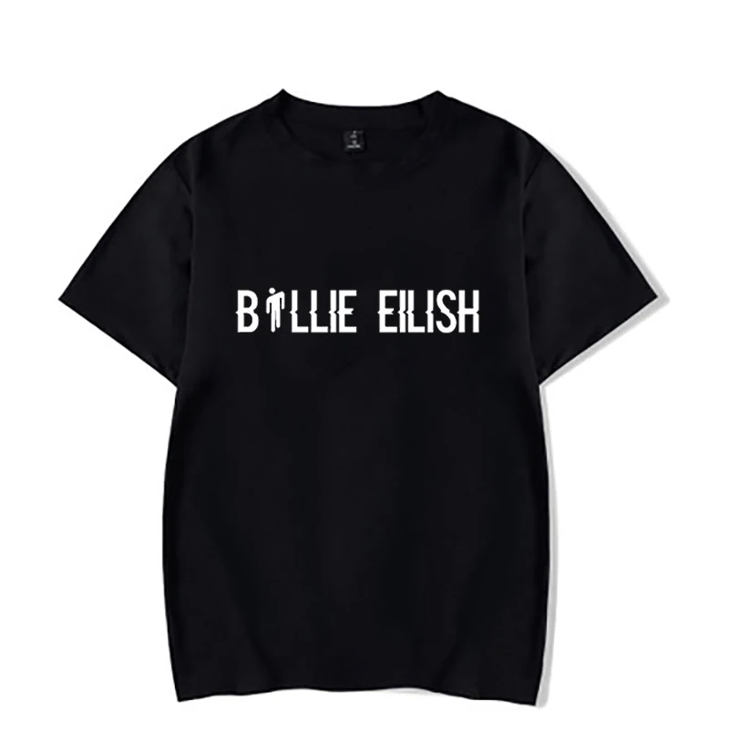 917n-bj-11-17-5 Модная детская одежда Billie Eilish, топы для маленьких девочек, футболки для мальчиков и девочек-подростков, школьные футболки, Kpop, повседневный Детский костюм - Цвет: 917n-bj-11-17-5