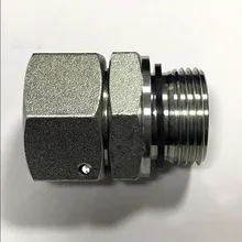 Метрический светильник Соединительный Внутренний провод к дюймовой трубной резьбовой прокладке уплотнение наружной проволоки прямо через соединение 2BC-WD