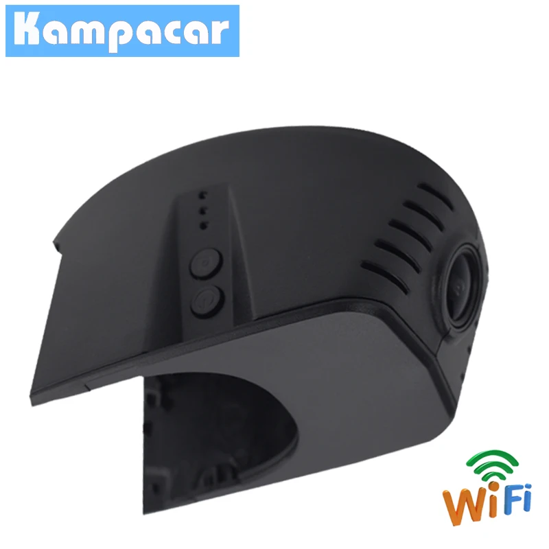 Kampacar автомобильный Wifi DVR видеорегистратор для Audi A1 A3 8v A4 b8 8k A5 Sportback A6 4g c7 A7 4G A8 Q3 Q5 TDI Q7 4M Автомобильный видеорегистратор с двумя объективами